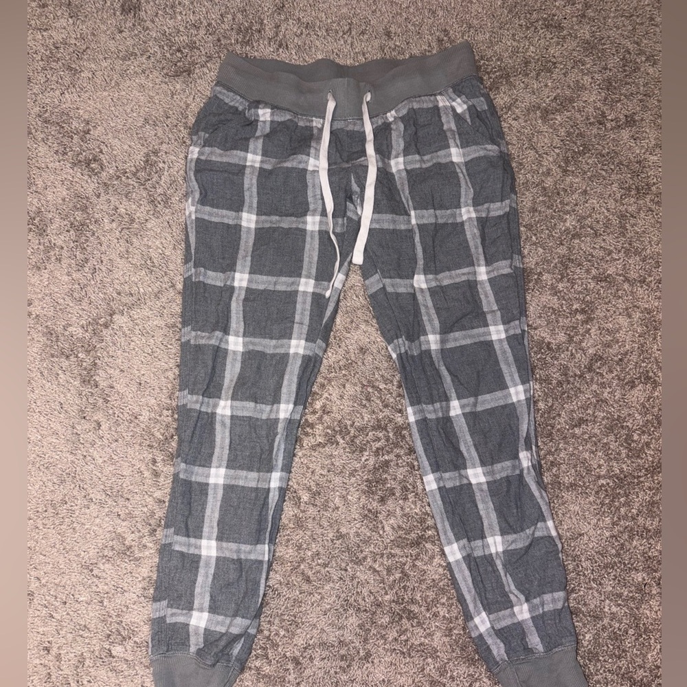 Gray Plaid womens pjs